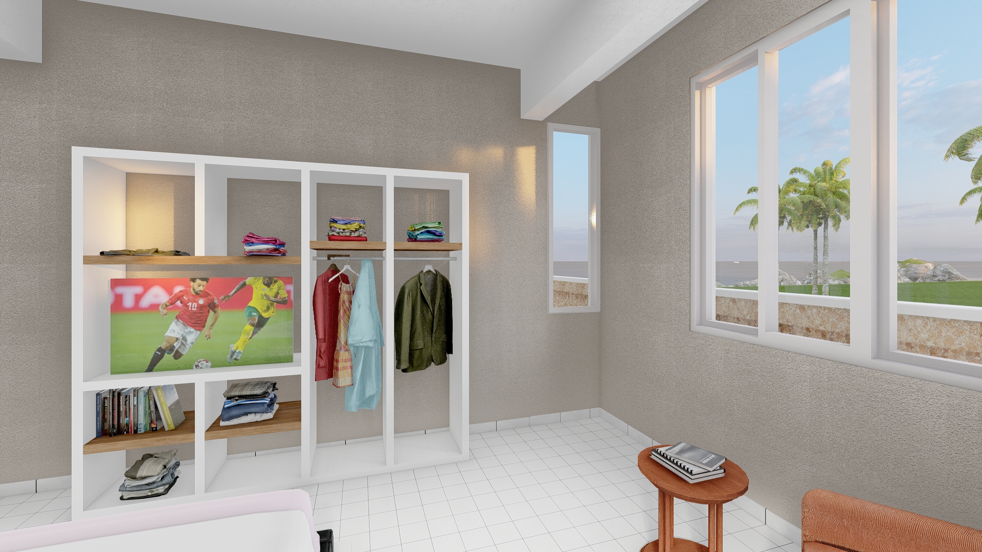 Kitchen and dining space