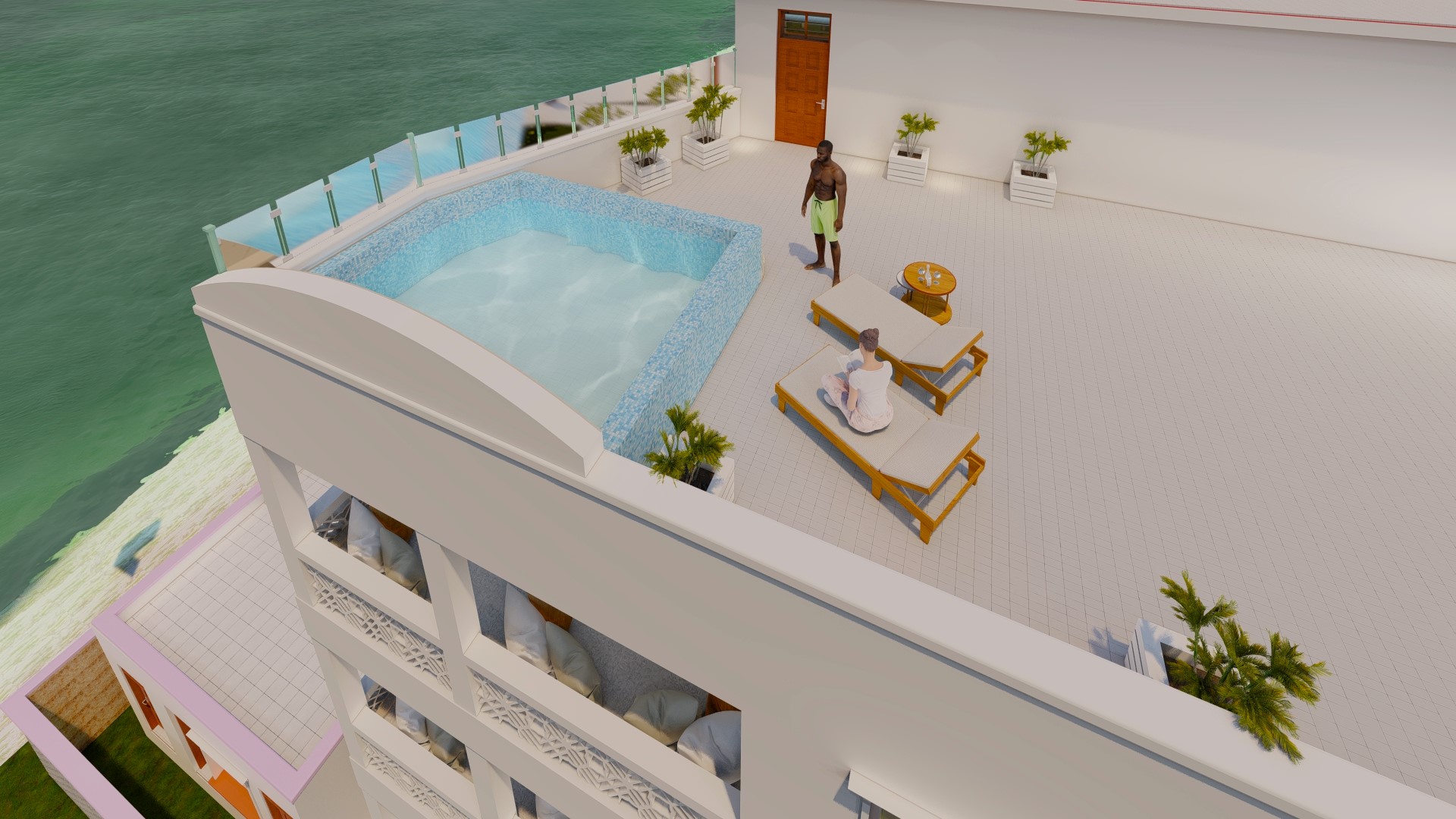 Cozy bedroom with en-suite bathroom access